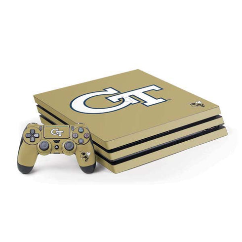 Georgia Institute of Technology GT with Mascot PlayStation PS4 Skins